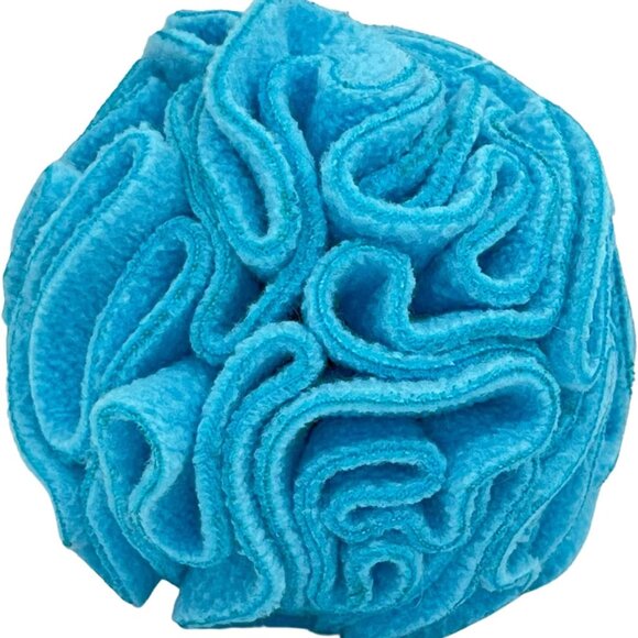 Puppy and Small Breed Snuffle Interactive Foraging Dog Puzzle Ball Toy Blue - Picture 1 of 9